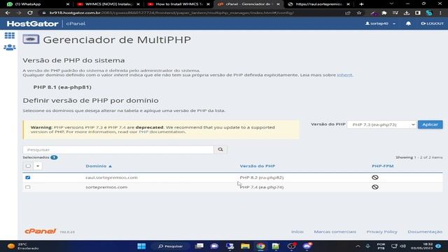 erro ionCube PHP Erro de script: whmcs смотреть онлайн