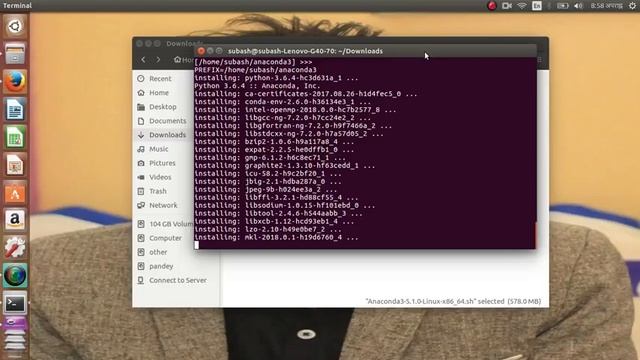 how to Install Anaconda python3 6 on Ubuntu 16 04 linux смотреть онлайн
