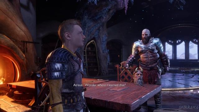 GOD OF WAR RAGNAROK Atreus Hits Kratos & Beast Transformation (4K 60FPS) смотреть онлайн