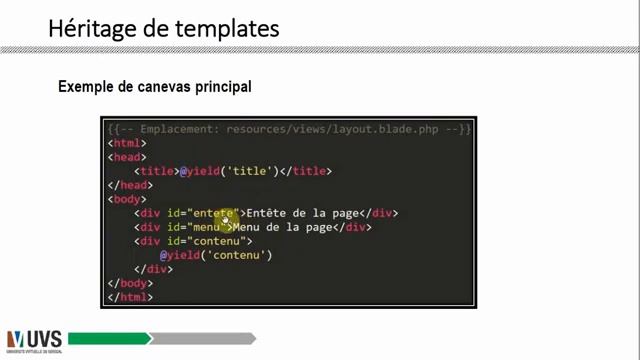 Framework Laravel Les vues / Option web mobile(UVS) IDA YouTube 360p 16/11/2019 смотреть онлайн
