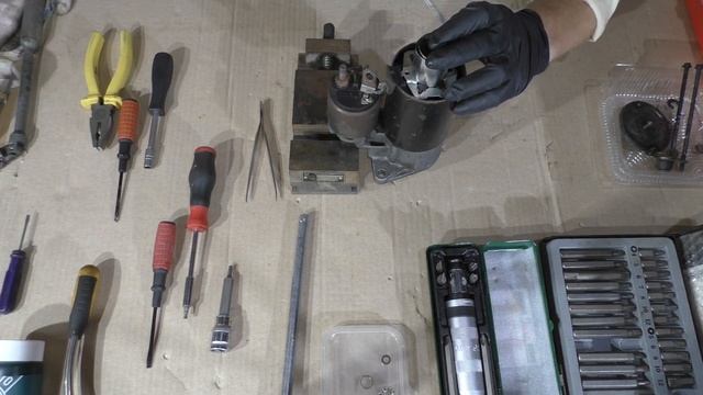 Как разобрать стартер#starter disassembly#起动机拆卸 смотреть онлайн