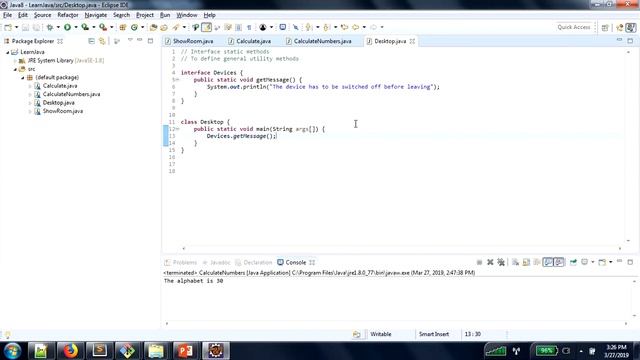 Lesson 3: Java 8 - Static Methods In Interface смотреть онлайн