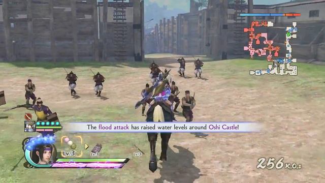 Samurai Warriors 4 [PS4] | Legend of the Sanada | Battle of Oshi Castle смотреть онлайн
