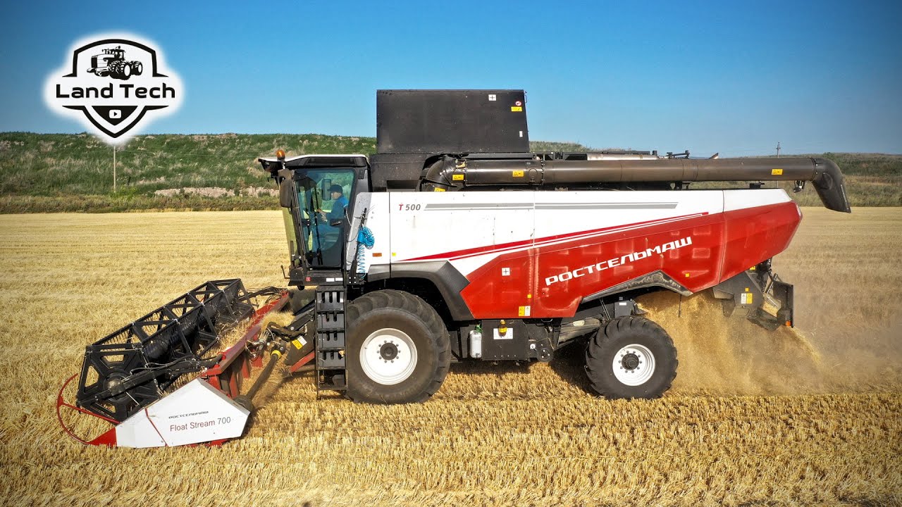 Он уже в поле - новый комбайн Т500 на уборочной-2021 г.!