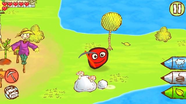 КРАСНЫЙ ШАРИК в стране СТИКМЕНОВ #4. Мультик ИГРА Draw a Stickman EPIC 2 смотреть онлайн