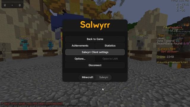 Create Account | Register | Login Minecraft Servers In {Salwyrr}