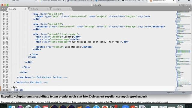 Lecture 2: HTML Bootstrap Template Download and Management | PHP/MySQL смотреть онлайн