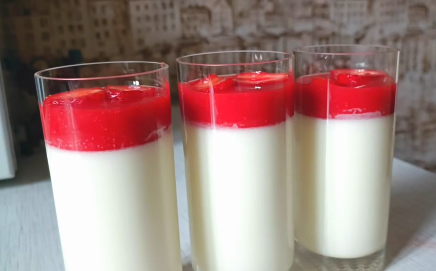 Панакота. Рецепт панакоты с клубникой в домашних условиях? Вот это вкусняшка❗