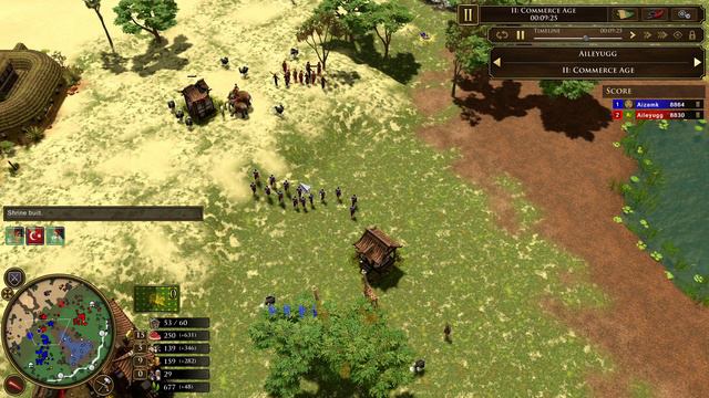 Age of Empires 3- Japan Vs India | Aizamk vs Aileyugg | Aoe3 DE Pro Game | Definitive edition | UHD смотреть онлайн