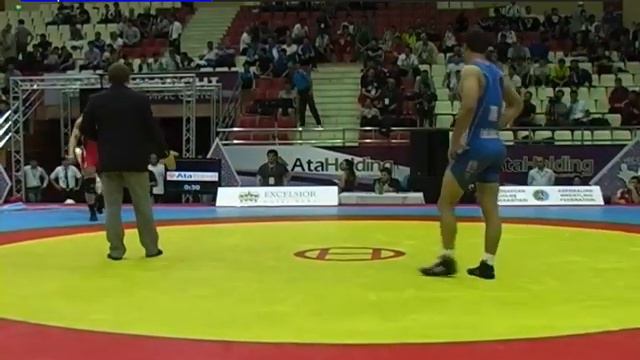 Ehsan Lashgari (Iran) vs Ibrahim Bolukbasi (Turkey) 84kg 2012 Freestyle World Cup смотреть онлайн