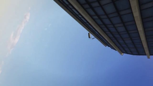 GTA V: Падение с небоскрёба от 1-го лица. смотреть онлайн