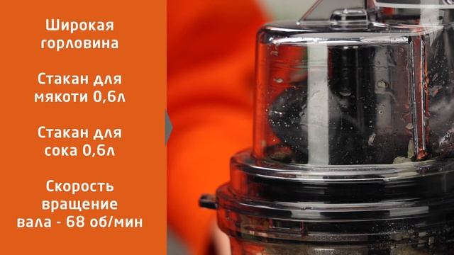 Соковыжималка шнековая Leonord LE-1709 200Вт смотреть онлайн