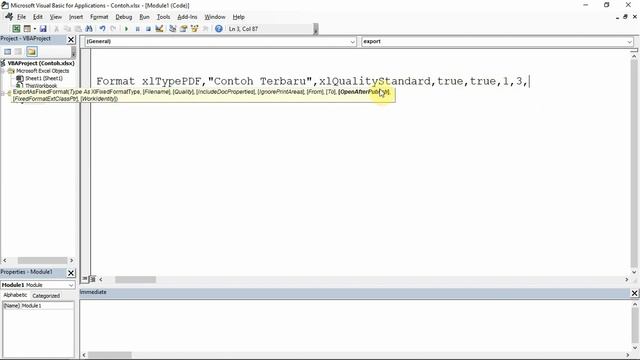 TUTORIAL VBA MACRO EXCEL Part 16: Membuat tombol untuk ekspor file ke dalam bentuk PDF смотреть онлайн