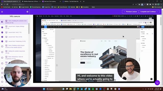 I just joined the Flux Academy Webflow Masterclass смотреть онлайн
