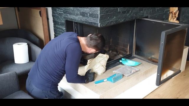 Как почистить камин за 15 минут смотреть онлайн