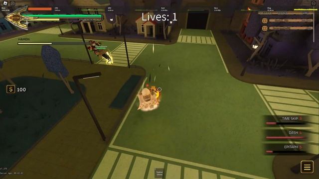 [YBA] King Crimson Requiem Hamon Shreads смотреть онлайн