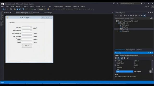 Lecture 6-1 - Creating AutoCAD command for Standard Pipe смотреть онлайн