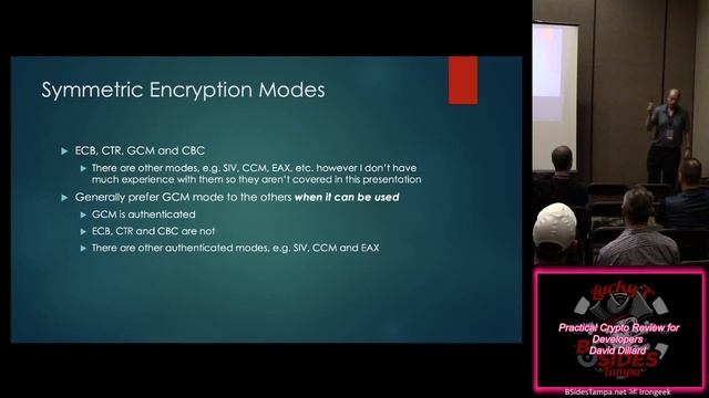 Track B 02 Practical Crypto Review for Developers David Dillard смотреть онлайн