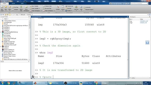 Filtering a Region of Interest ROI in a grayscale image смотреть онлайн
