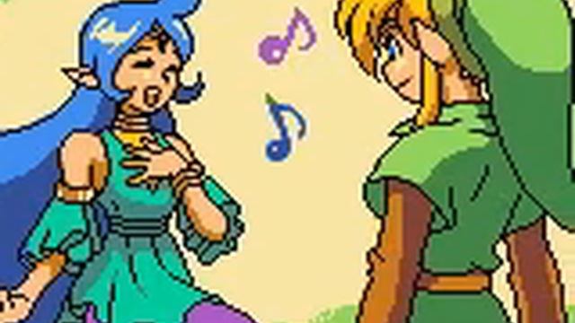 the legend of zelda oracle of ages link and nayru scene смотреть онлайн