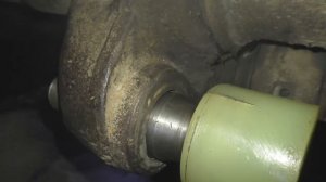 Делаю разбитое место под палец штанги Урал лесовоз.