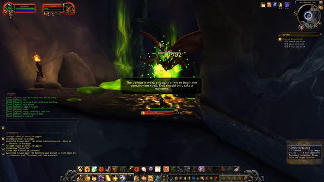 Legion Quest 414: Demon Detainment (WoW, human, Paladin) смотреть онлайн