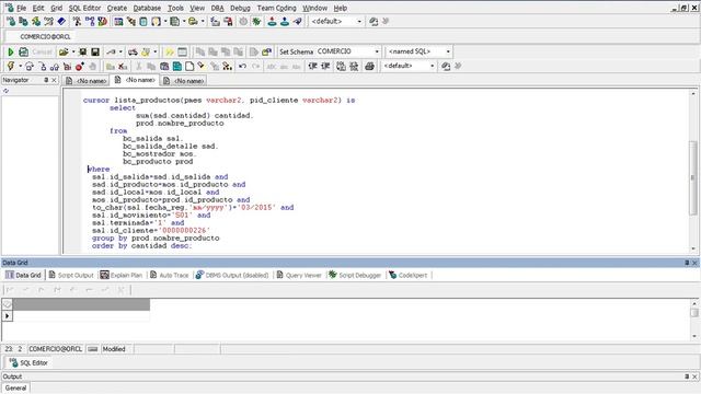 Cursores parametrizados en Oracle смотреть онлайн