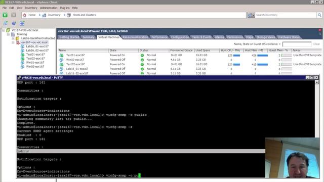Video Curso online VMware vSphere: ¿Cómo configurar SNMP en VMware para reportar a Nagios? смотреть онлайн