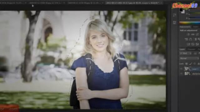 Photoshop CS6 New Features Content Aware Patch Tutorial смотреть онлайн