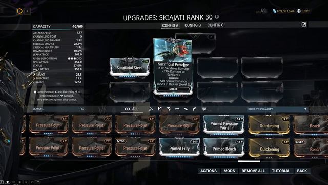 Warframe - Umbral & Sacrificial Mods? смотреть онлайн