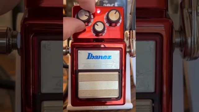 Ibanez TS9 40TH anniversary Tubescreamer Red Demo(?) смотреть онлайн