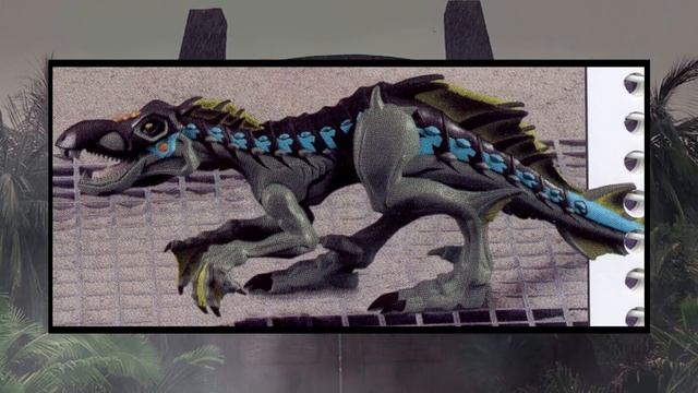 What Was Jurassic Park: Chaos Effect? - The Hybrid Dinosaurs From Jurassic Park's 1990's Toy Line! смотреть онлайн
