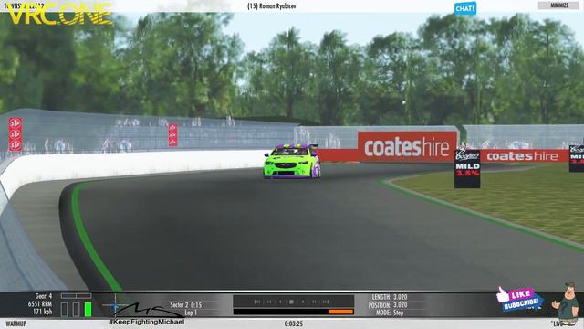 VRC.ONE V8 SC 2020 | Round 8 - BetEasy Darwin Triple Crown | Driver: R. Grosman [RACEDAY!!!] смотреть онлайн