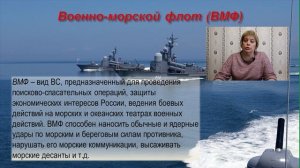 Лекция «Структура Вооруженных Сил Российской Федерации»