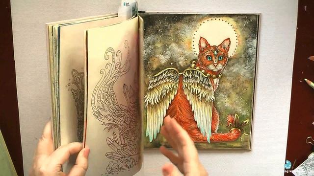 Фоны в раскрасках-антистресс. Какие материалы я использую, что подойдет новичкам смотреть онлайн