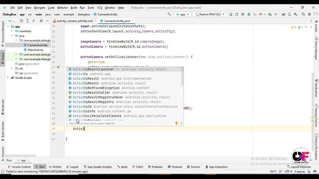 Upload Image Using Camera | Get Image From Camera | Take Image From Camera in Android Studio смотреть онлайн
