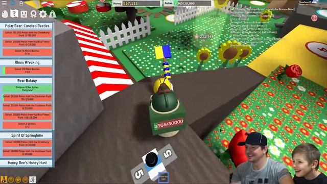 КУПИЛИ ПАРАШЮТ В #РОБЛОКС ПЧЕЛИНАЯ ФЕРМА - Часть 18 ROBLOX BEE SWARM SIMULATOR смотреть онлайн