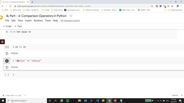 Fundamentals of Python - #4 - Comparison Operators in Python смотреть онлайн
