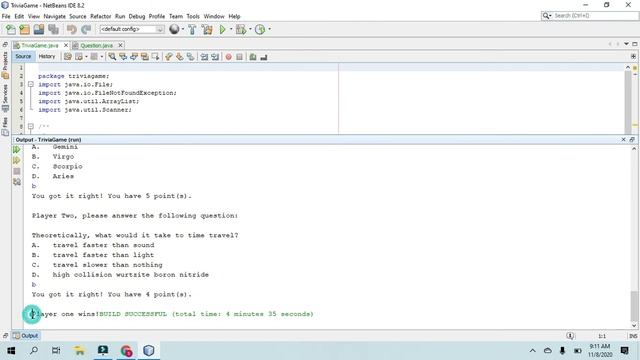 Trivia Game | Java Tutorial | File Reading + ArrayList + Loops смотреть онлайн