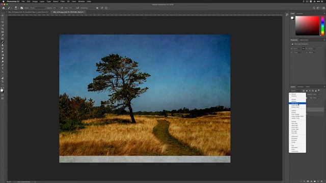 How To Use Live Blend Modes in Photoshop CC 2019 смотреть онлайн