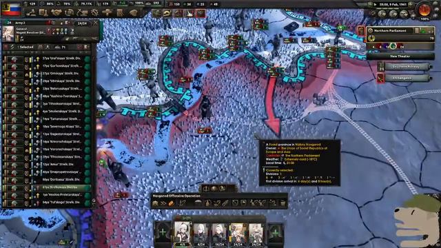 Modded HoI4: The True Russia(Northern Parliament) against the fake "Russia"(Soviet Union) смотреть онлайн