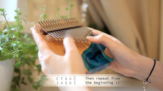QUEEN - Love Of My Life - Kalimba Cover With Easy Tabs смотреть онлайн