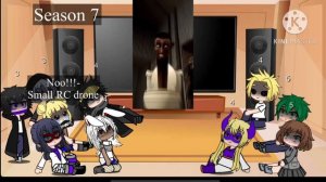 Mha react to [skibidi toilet] gacha react- part 1