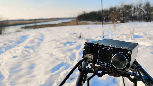 зимняя велопрогулка с трансивером смотреть онлайн