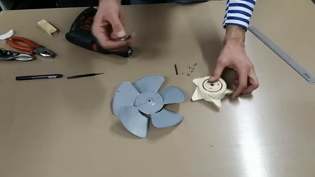Рестайлинг вентилятора - Ремонт крыльчатки. смотреть онлайн