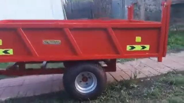 Прицепы для минитракторов ЯНМАР КЕ4 и СИНТАЙ 244. смотреть онлайн