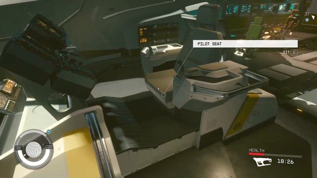 Starfield Galileo Ship Interior and Exterior Inspected Plus Trial Combat Flight Test Merchant смотреть онлайн