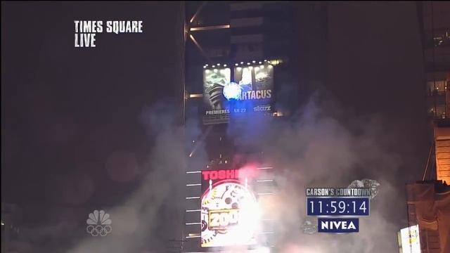 Time Square Ball Drop 2013 New York City New Year's Eve смотреть онлайн