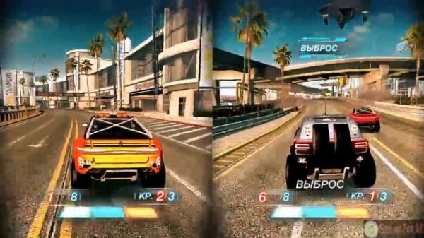 Split Second Velocity Gameplay(Игра на двоих,Game for two)[30-part]