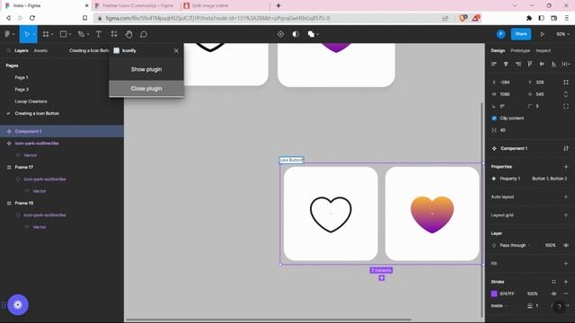 Interactive Button on Figma for Beginners | Button Design - UI/UX Basics | Design Tutorials смотреть онлайн